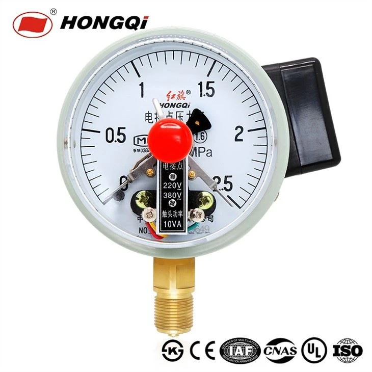 Precision Electric Contact Pressure Gauge for Industrial and Civil Applications