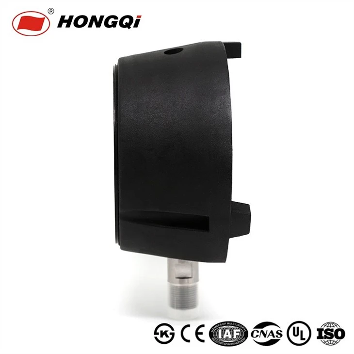 Front Flanged Panel Mount Dry Process Pressure Gauge
